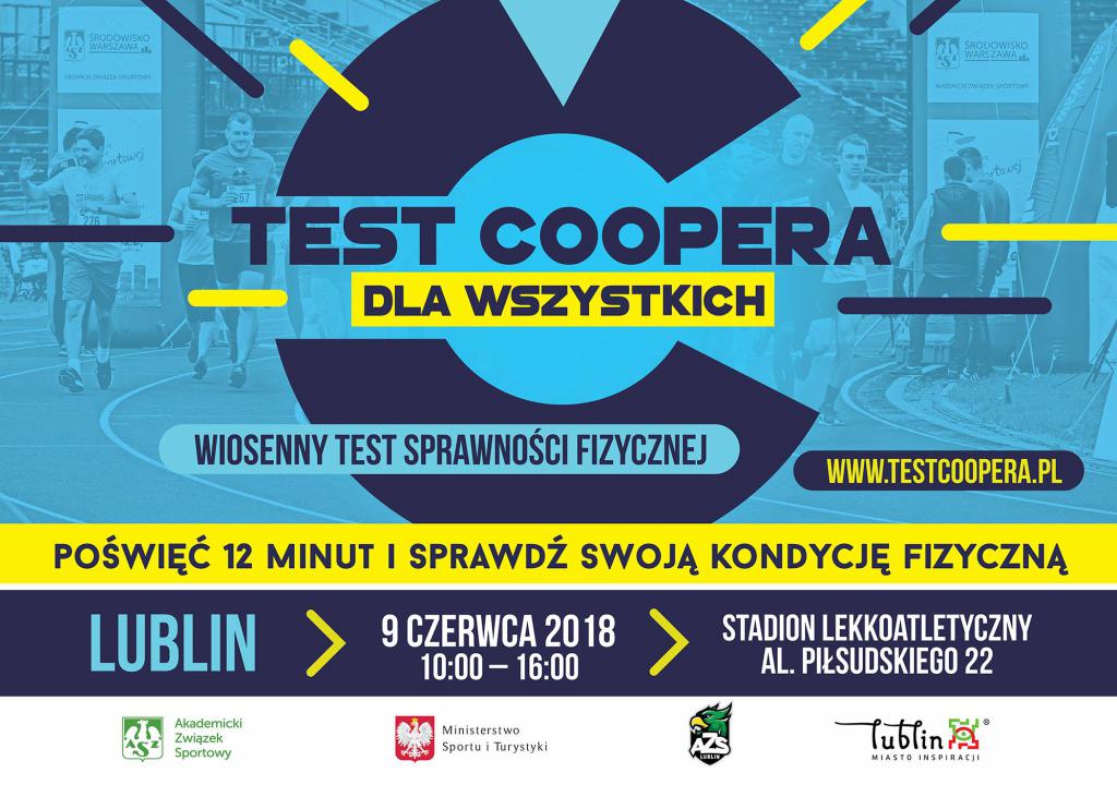 TEST COOPERA DLA WSZYSTKICH – 9 CZERWCA 2018