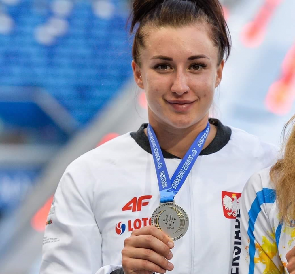 Malwina Kopron srebrną medalistą Uniwersjady
