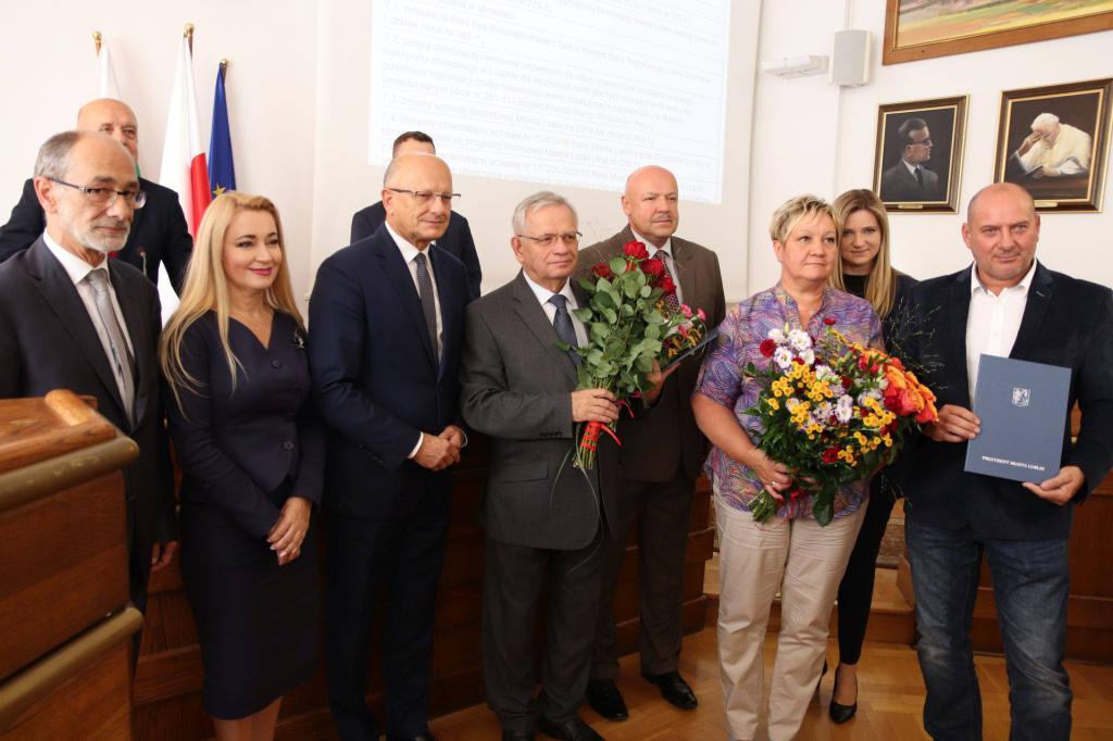 Wyróżnienie dla Prezesa AZS Lublin - prof. Zdzisława Targońskiego